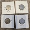 Image 2 : Lot of 4 1933 Canada five cent coins