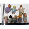 Image 2 : Bag of 8 Small Dolls.