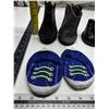 Image 2 : 5 Pair of Build a Bear Shoes and 1 Backpack.