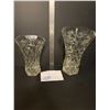 Image 1 : 2 Glass vases