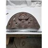 Image 2 : Antique implement metal seat