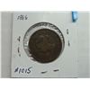 Image 2 : 1886 Canadian large penny F-12