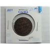 Image 1 : 1887 Canadian large penny F-12