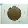 Image 2 : Pair of 1918 Canadian large pennies VF-30 and Vf-20