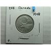 Image 2 : 1948 Canadian silver quarter VF-25
