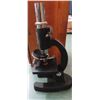 Image 2 : Vintage microscope with lens