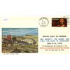 1142  First Day Cover that celebrates the Royal Visit to Regina by Queen Elizabeth and Prince Philip in 1973