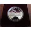 Image 3 : 1986 Proof Silver Dollar. Commemorates the 100th Anniversary of Vancouver. Popular Train issue. Hous