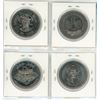 Image 2 : Lot of 4 Calgary Stampede Trade Dollars. Uncirculated.