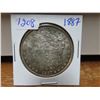 Image 1 : 1887 US morgan dollar