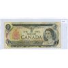 Image 1 : 1973 Canadian $1 Bill - Radar Serial #