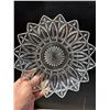 Image 2 : Vintage Federal Glass Bowl Petal Clear Pattern.