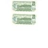 Image 6 : 10x 1973 One dollar notes *IN SEQUENCE* (425-434)
