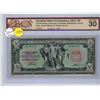 Image 1 : 1917 $5.00 note graded BCS VF-30