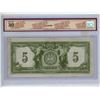 Image 2 : 1917 $5.00 note graded BCS VF-30