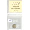 Image 1 : 1937 ICCS Graded - Canadian Ten Cent - AU58