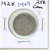 Image 1 : 1928 Canadian Twenty-Five Cent