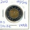 Image 1 : 2002 Canadian Toonie