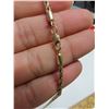 Image 3 : 10 kt gold 18 " chain. 12.35 gr.