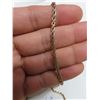 Image 5 : 10 kt gold 18 " chain. 12.35 gr.