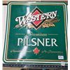 Image 1 : Wester Pilnsner tin sign 23.5" x 23.5"