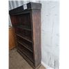 Image 2 : Primitive flat to the wall cupboard H 55.5" x  W 38" x D8" , each shelve if 6 3/4 " deep