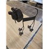 Image 4 : Yard art, metal dog/vintage wooden tool crib