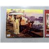 Image 2 : Decorative Porcelain art tiles (2) great for framing.