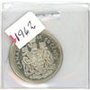 Image 1 : CANADA 1962 50 CENT SILVER