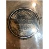 Image 3 : Etched solid Sterling Silver commemorative dish for University of Manitoba Centennial 1877-1977. 8[x