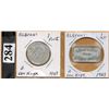 Image 1 : ALBERNI,  BRITISH COLUMBIA DAIRY TOKENS - A. VAN KUYK - PINT & QUART - Used 1929