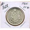 Image 1 : 1965 CANADIAN SILVER 50 CENT COIN