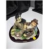 Image 1 : 10" Dog & old man ceramic, Rubg's Collection