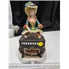 Image 1 : Melody in motion collectable, prcelain Victorian lady with piano 11" high