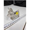 Image 1 : Vintage 4" glass scottie dog candy container, EUC