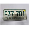 Image 1 : 1974 SK. License plate