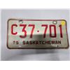 Image 1 : 1975 SK. License plate