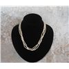 Image 2 : 3 Strand Baroque Freshwater Pearl Necklace