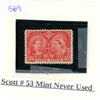 Image 1 : Scott #53 mint