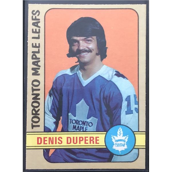 1972-73 O-PEE-CHEE DENIS DUPERE ROOKIE CARD