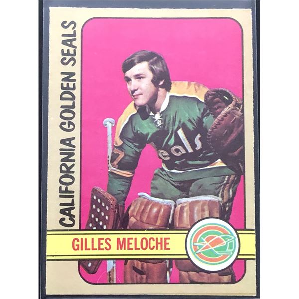 1972-73 O-PEE-CHEE GILLES MELOCHE ROOKIE CARD