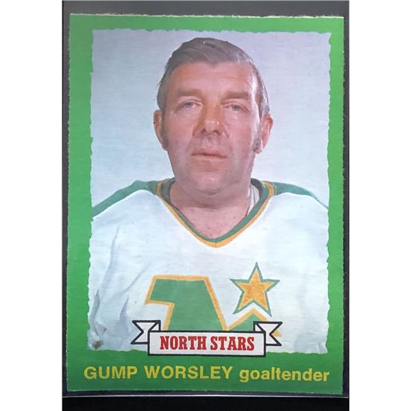 1973-74 TOPPS GUMP WORSLEY (HOF)