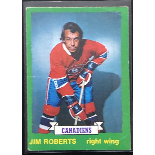 1973-74 TOPPS JIM ROBERTS