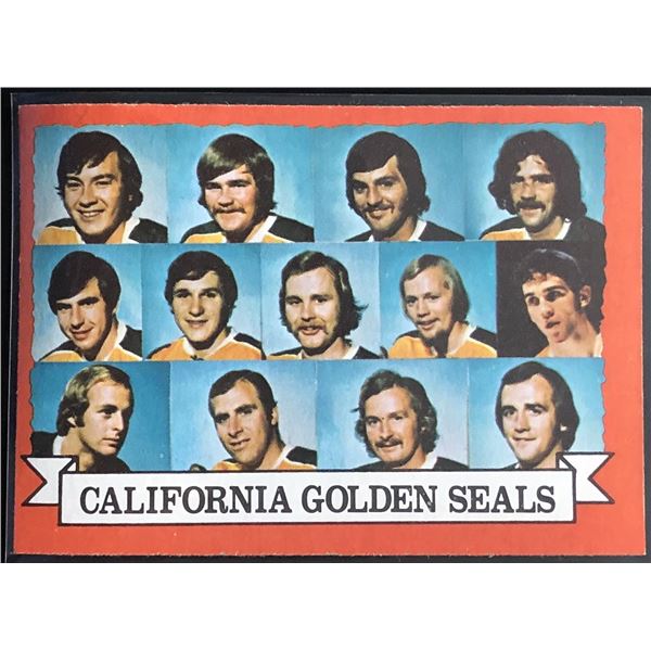 1973-74 TOPPS CALIFORNIA GOLDEN SEALS