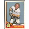 Image 1 : 1974-75 O-PEE-CHEE ANDRE SAVARD ROOKIE CARD