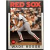 Image 1 : 1986 TOPPS WADE BOGGS (HOF)