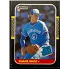 Image 1 : 1987 DONRUSS DUANE WARD ROOKIE CARD