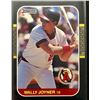 Image 1 : 1987 DONRUSS WALLY JOYNER ROOKIE CARD