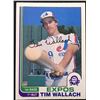 Image 1 : 1982 O-PEE-CHEE TIM WALLACH ROOKIE CARD