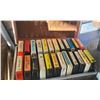 Image 1 : box of 8-track tapes - mostly country